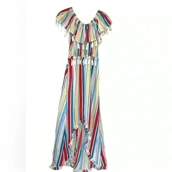 XOXO Dresses & Skirts - XOXO Women's Multicolor Polyester Round Neck Sleeveless Long Maxi Dress Size S